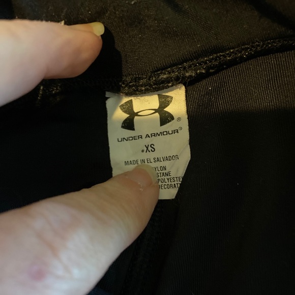UNDER ARMOUR Black Compression Shorts XS - Picture 5 of 7